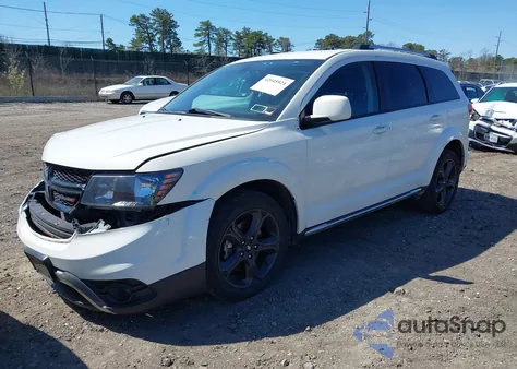 2018 Dodge Journey Crossroad Awd from USA, damaged, VIN 3C4PDDGG7JT387180